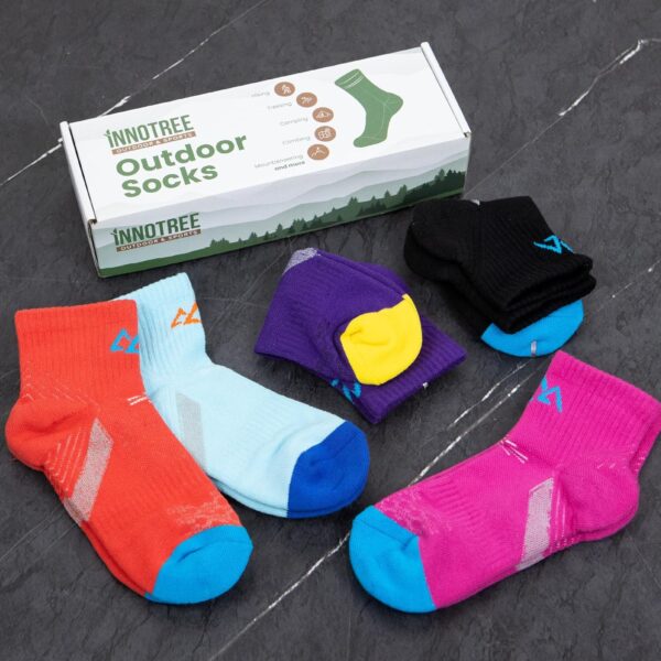 innotree Quarter Ankle Hiking Socks for Women, Thick Cushion...