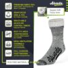 Alvada Merino Wool Hiking Socks Thermal Warm Crew Winter Boo...