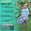 Fun Bouncy Paddle & Stringy Ball Toss & Catch Game - Easy to...
