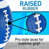 Franklin Sports Kids Junior Football - Grip-Rite 100 Youth J...