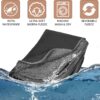 Tirrinia Waterproof Outdoor Blanket with Sherpa Lining, Wind...