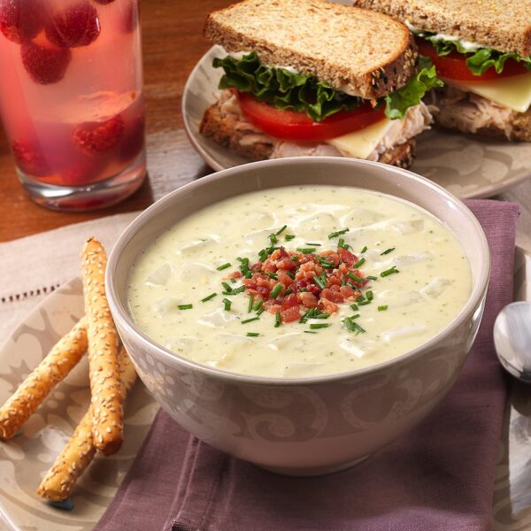 Augason Farms Creamy Potato Soup Mix Can, Emergency Food Sup...