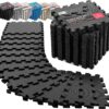 Gym Flooring Set - Interlocking EVA Soft Foam Floor Mat, 18 ...