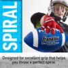 Franklin Sports Kids Junior Football - Grip-Rite 100 Youth J...