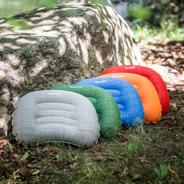 Alpcour Camping Pillow – Large, Inflatable, Ultralight Sleep...