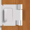 Door Lock for Out-Swinging Doors, Home Security Latch Device...