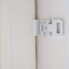 Door Lock for Out-Swinging Doors, Home Security Latch Device...