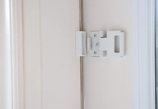 Door Lock for Out-Swinging Doors, Home Security Latch Device...