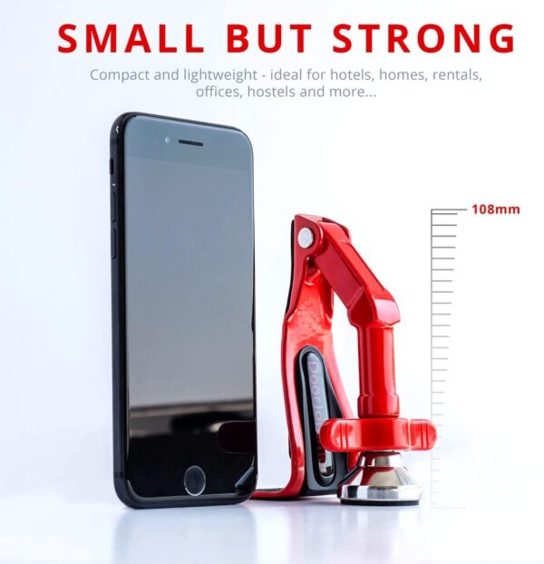 DJ3 Portable Door Lock Brace for Home Security and Personal ...