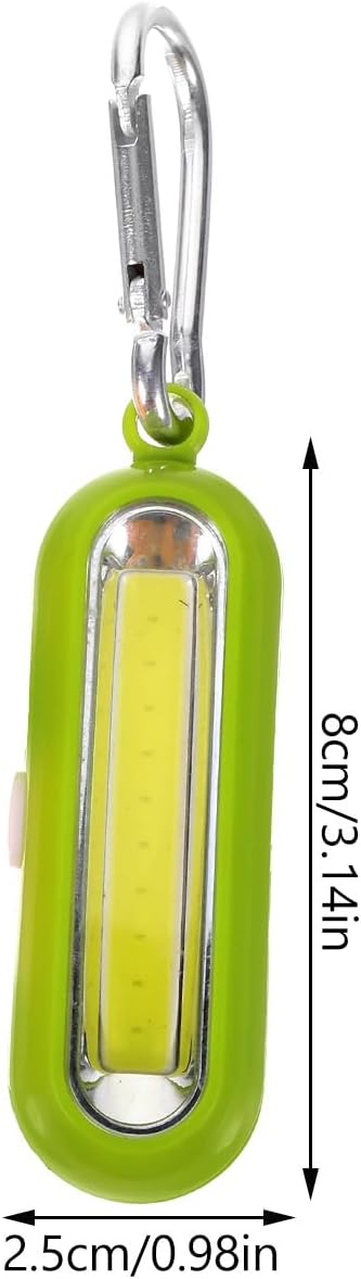 Mini LED Keychain Flashlight: 2 pcs Tiny Flashlight Key Chai...