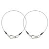 1/8" Safety Cables 2ft Security Cable 304 Stainless Steel Wi...