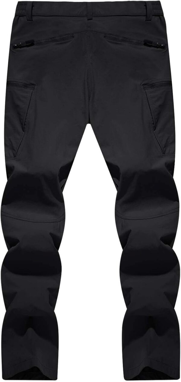 TACVASEN Men's Lightweight Hiking Tactical Pants Waterproof ...