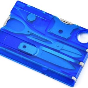 10 in 1 Pocket Credit Card Portable Multi Tool Outdoor Campi...