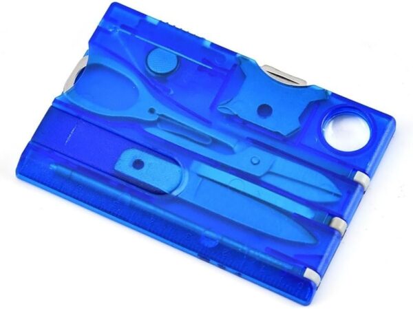 10 in 1 Pocket Credit Card Portable Multi Tool Outdoor Campi...