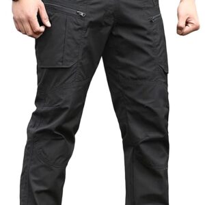 NAVEKULL Men's Hiking Tactical Pants Rip-Stop Military Comba...
