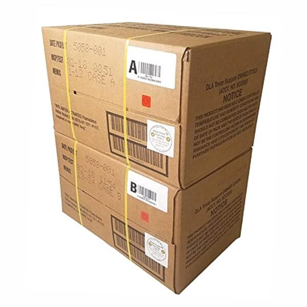 MRE Meals Ready to Eat A and B bundle cases 2025, 2026 inspe...