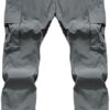 Quick Dry Cargo Pants Men's Outdoor Casual Workout Breathabl...