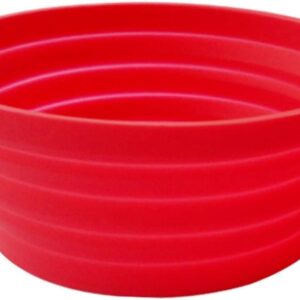 Silicone Expandable Collapsible Bowl for Travel Camping Hiki...