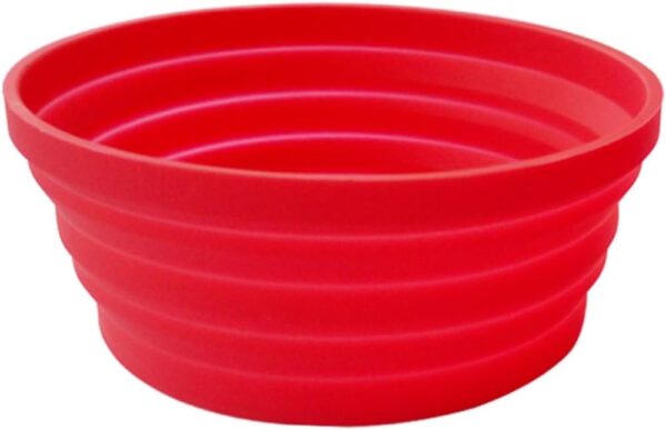Silicone Expandable Collapsible Bowl for Travel Camping Hiki...