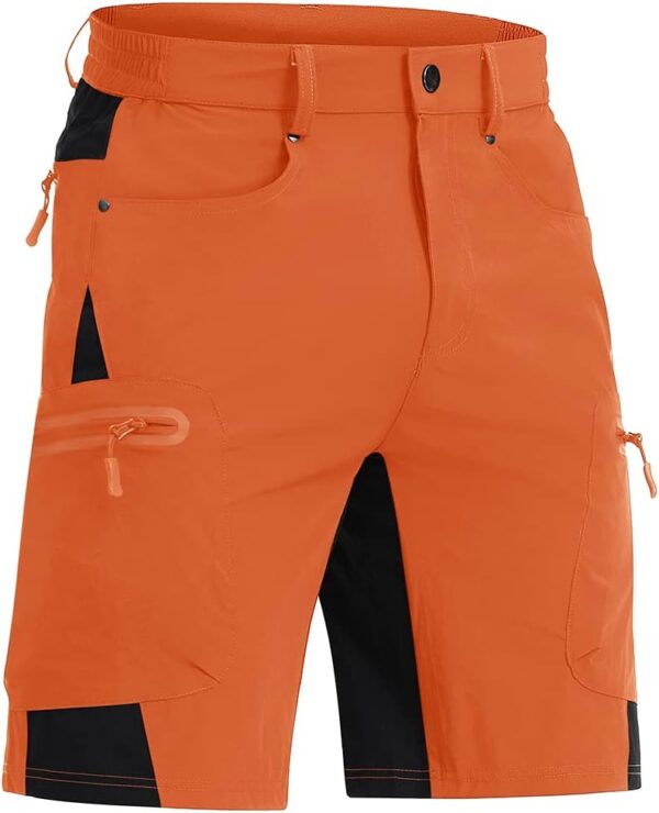 CRYSULLY Men's Hiking Cargo Shorts Outdoor Summer Lightweigh...