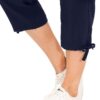 MoFiz Womens Capris with Pockets Loose Fit Casual Capri Pant...