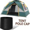 50 Pack 19mm Tent Pole End Plug Replacement Accessories for ...