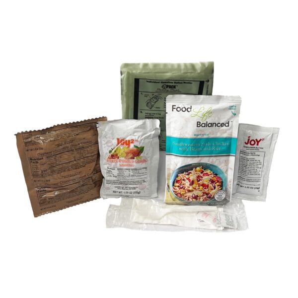 A Pack MREs – eat ready, Long Shelf Life Emergency Food Supp...