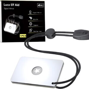 Signal Mirror 2 x 3 Inch, Military Grade Survival Mirror, 3 ...