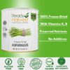 Ready Harvest Freeze-Dried Asparagus Fresh Alternative Canne...