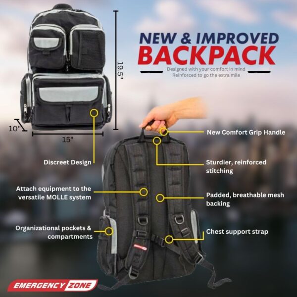 Urban Emergency Survival Kit - 2 or 4 Person Bug Out Bag | 7...