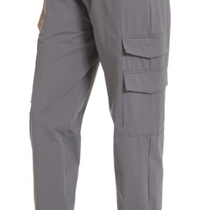Women's Joggers with Pockets, Hiking Cargo Water Resistant L...