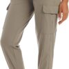 Kcutteyg Womens Water Resistant Hiking Pants with Pockets Qu...