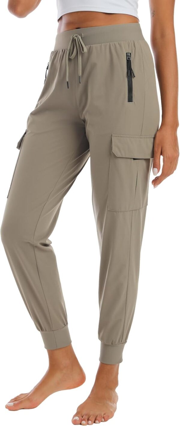 Kcutteyg Womens Water Resistant Hiking Pants with Pockets Qu...