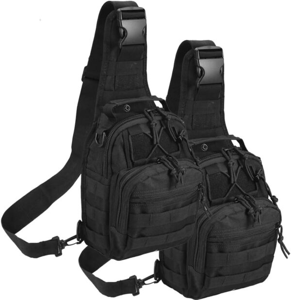 Tactical Shoulder Bag,1000D Outdoor Military Sling Daypack B...