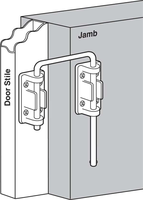 Prime-Line U 9847 Patio Sliding Door Loop Lock – Increase Ho...