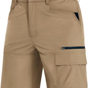 EKLENTSON Mens Hiking Cargo Shorts Lightweight Quick Dry Bre...