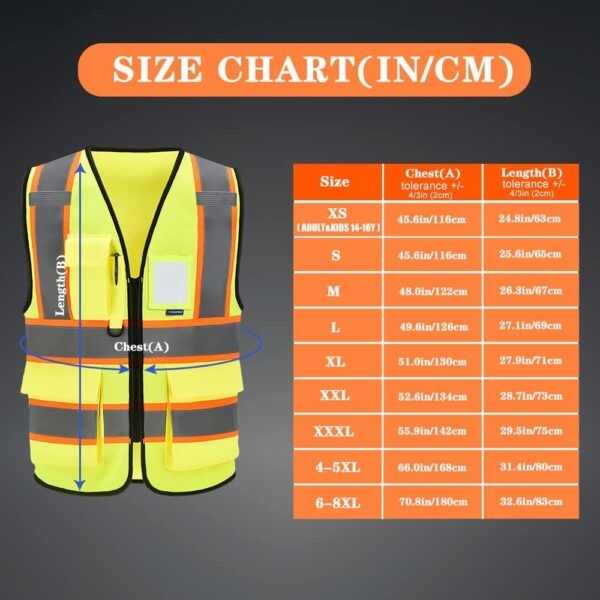 AYKRM Custom Logo Personalised Printed High Visibility Refle...