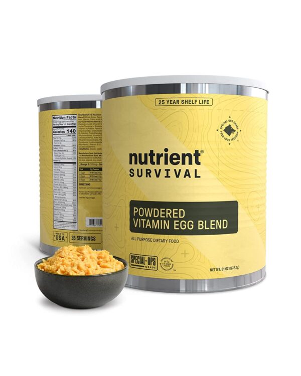 Nutrient Survival Essentials Vitamin Powdered Milk,Vitamin B...