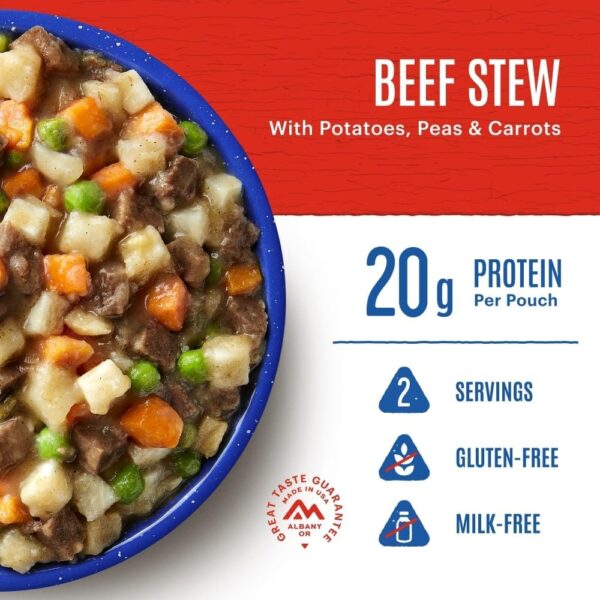 Mountain House Beef Stew | Freeze Dried Backpacking & Campin...