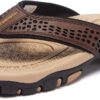 KIIU Mens Thong Sandals Indoor and Outdoor Beach Flip Flop