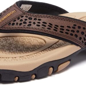 KIIU Mens Thong Sandals Indoor and Outdoor Beach Flip Flop