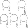 5 Pack Stage Light Safety Cable Stainless Steel Security Wir...