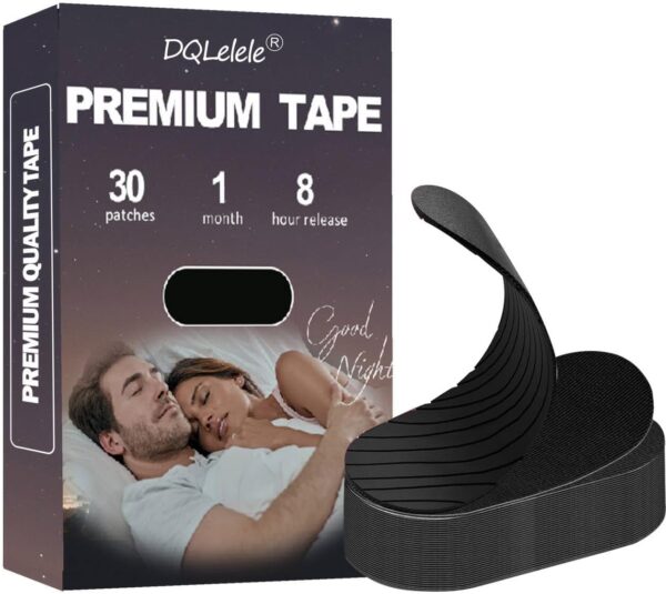 Black Gentle Premium Breathable Tape(30 Pack) - Pain Free Re...