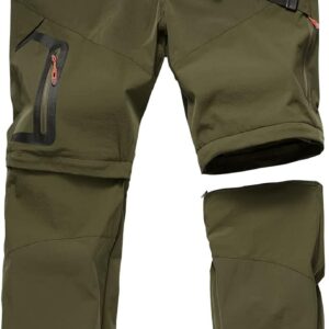Men's Hiking Pants Outdoor Convertible Quick Dry Fishing Pan...
