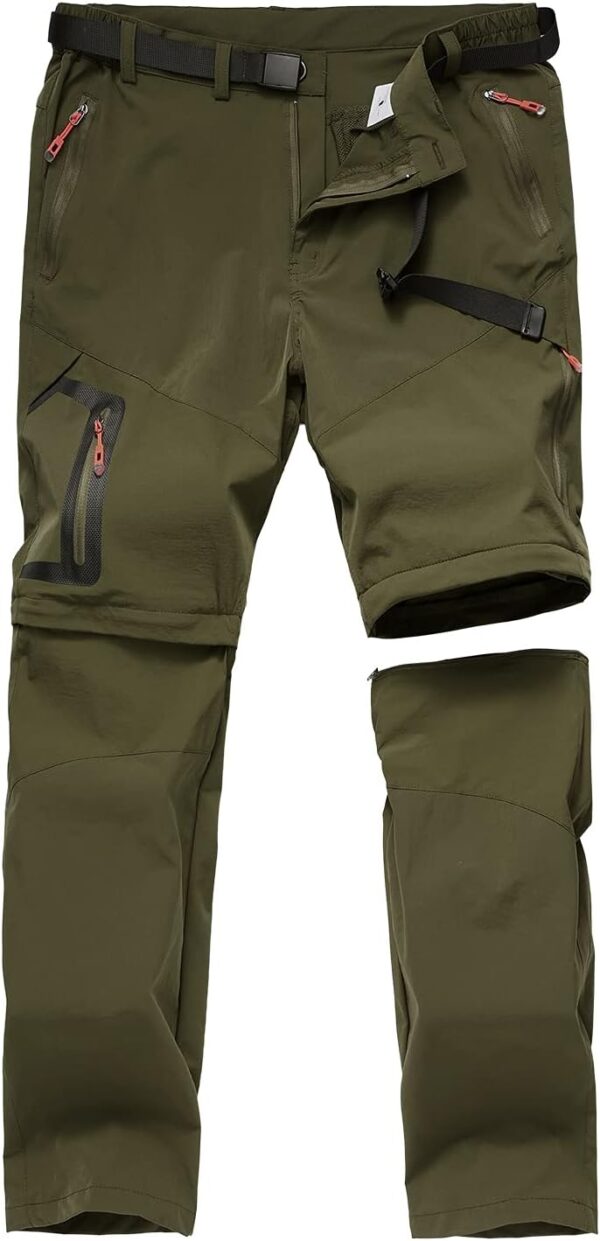 Men's Hiking Pants Outdoor Convertible Quick Dry Fishing Pan...