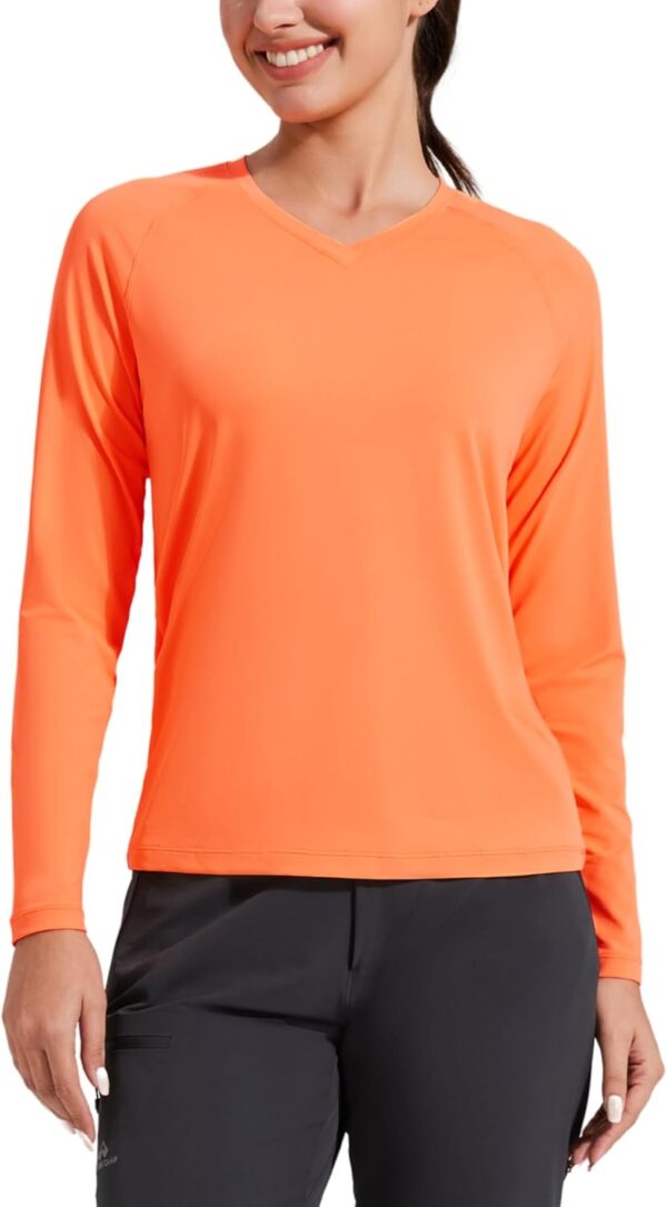 Pioneer Camp Women's UV Sun Protection SPF Shirt V Neck UPF ...