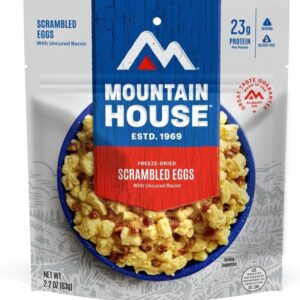 Mountain House Scrambled Eggs with Bacon | Freeze Dried Back...