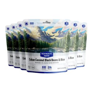 Backpacker's Pantry Cuban Coconut Rice & Black Beans - Freez...