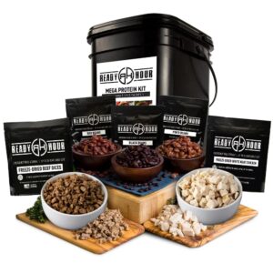 Patriot Pantry Mega Protein Kit w/ Real Meat Emergency Food ...