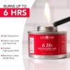 Gas One 6 Hour Chafing Fuel - Food Warmer for Chafing Dish B...